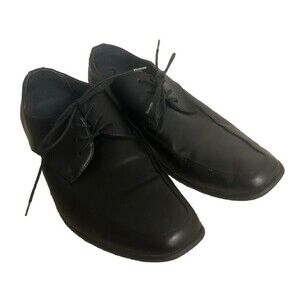 Perry Ellis Portfolio Ultra Foam Men's Dress Shoes Oxford Size 11 Black Lace Up